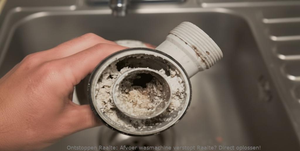 Afvoer wasmachine verstopt Raalte? Direct oplossen!