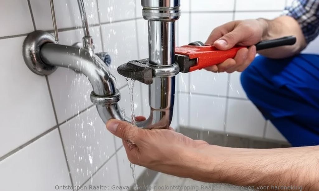 Geavanceerde rioolontstopping Raalte: Technieken voor hardnekkig