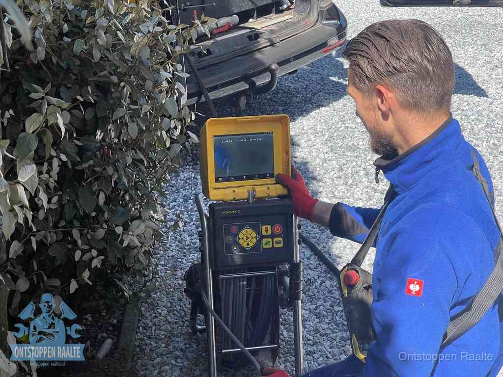 Rioolinspectie met camera in Raalte