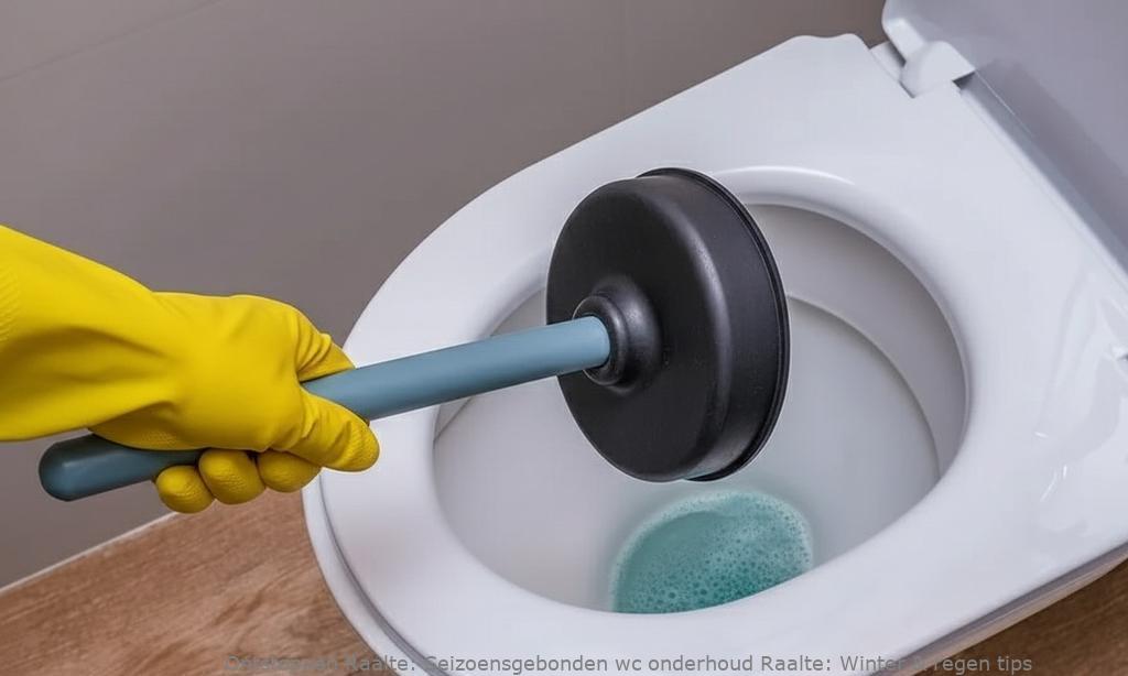 Seizoensgebonden wc onderhoud Raalte: Winter & regen tips