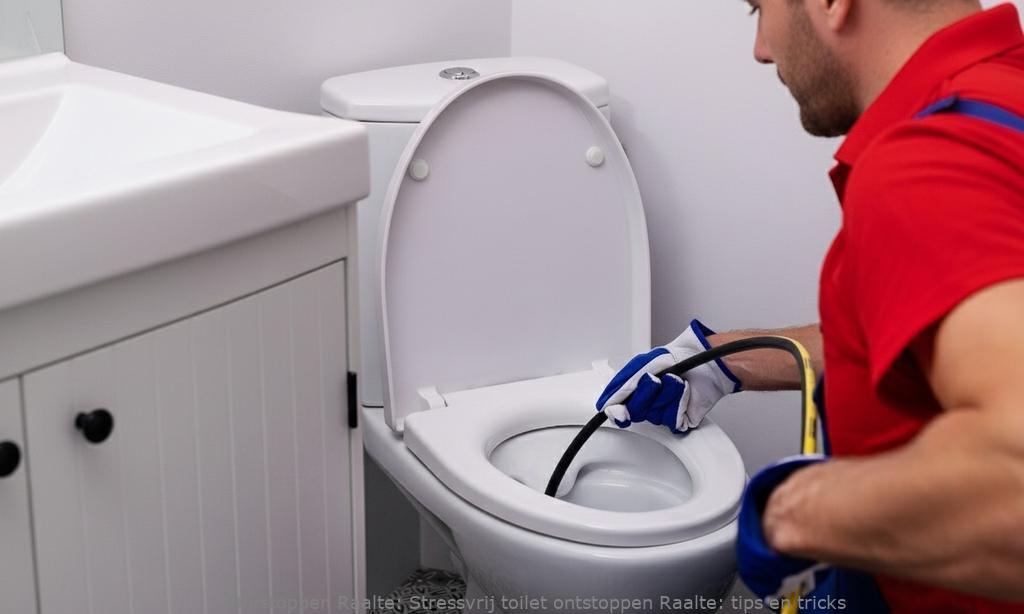 Stressvrij toilet ontstoppen Raalte: tips en tricks