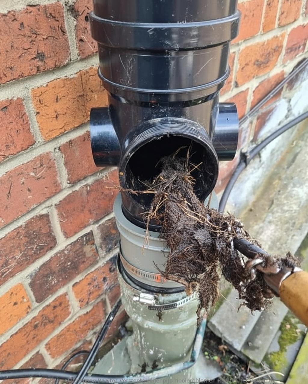 Verstopte regenpijp rioolproblemen Raalte: het verband