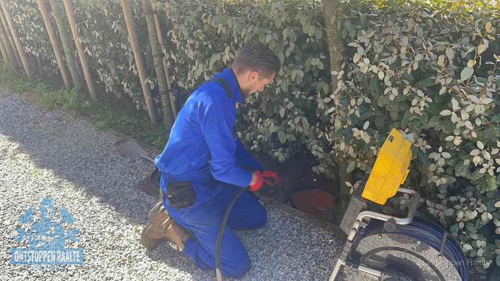 Werkwijze riool ontstoppen in Raalte